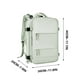 thumbnail image 3 of Xihbxyly Mochila de Viaje de Gran Capacidad, Impermeable, para Senderismo, con Puerto de Carga Usb y Compartimento Separado para Zapatos, Ideal para Uso Diario y Aventuras Al Aire Libre., 3 of 4