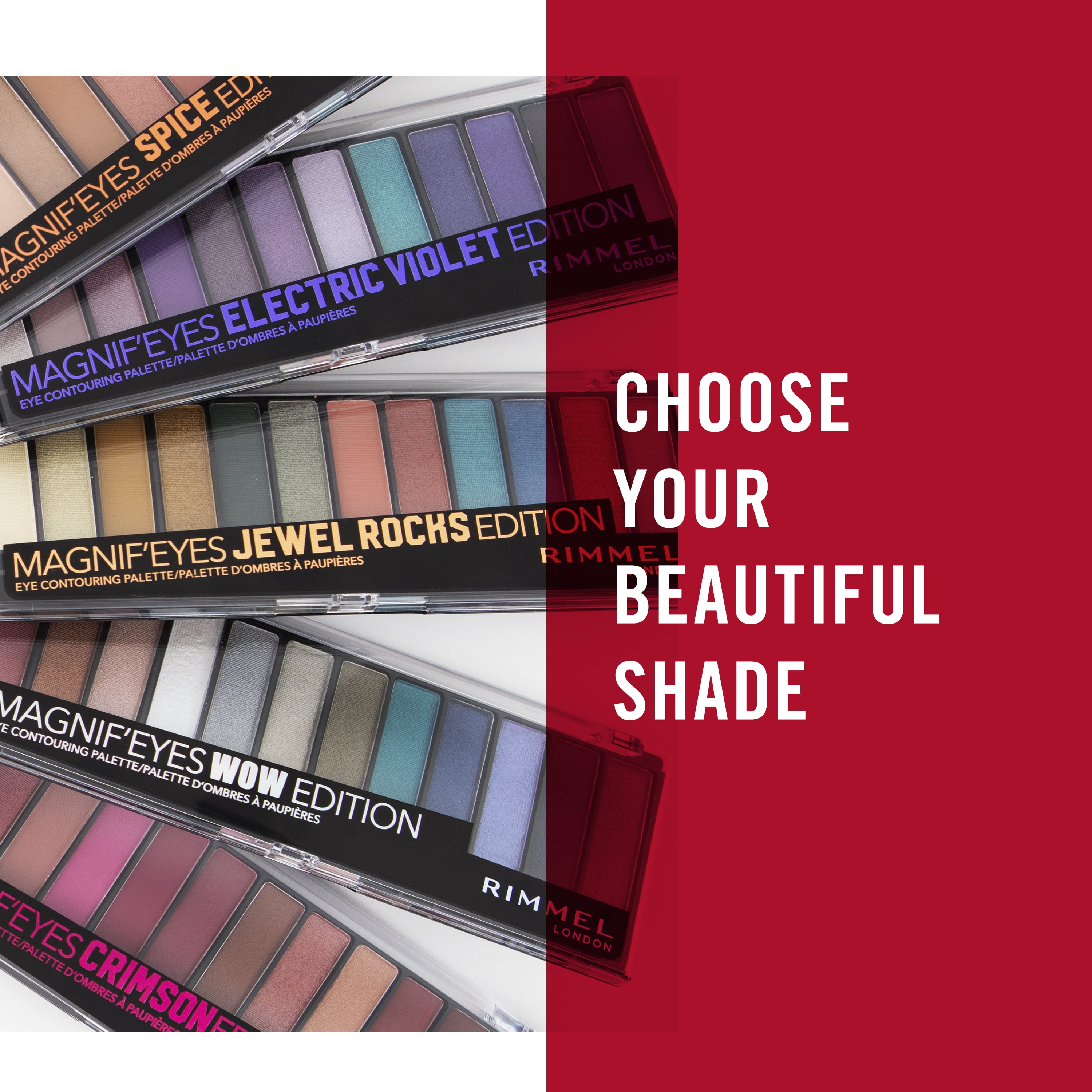 Rimmel London Magnif'Eyes Eyeshadow Palette, Reloaded, 0.5 oz photo 7