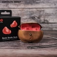 thumbnail image 2 of Bigcan Genuine Leather Case for Beats Studio Buds – 360° Protection, Stylish Chain Necklace, Customizable with Free Engraving, Scratch-Proof and Durable, 2 of 10