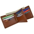 thumbnail image 3 of Moga Premium Genuine Leather Deluxe Compact Multi Card Case ID Holder Wallet (2, Tan), 3 of 6