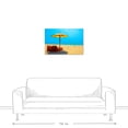 thumbnail image 3 of Creative Products Bright Beach Umbrella 30x20 Canvas Wall Art, 3 of 5