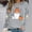 Gray halloween sweater for women a1, variant on Womens Fall Halloween Long Sleeve Cute Graphic Pullover Sweater Tops Casual Crew Neck Tee Shirts for Ladies Trendy Cozy Outfits, Khaki S