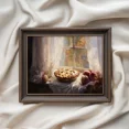 thumbnail image 7 of Fall Kitchen Wall Art Thanksgiving Apple Pie Fall Decor Fall Oil Painting Fall, Matte Canvas Stretched, Posters for Room Bedroom Living Room Bathroom Wall Decor, Posters & Art Prints, Gift., 7 of 7