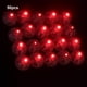 thumbnail image 4 of Cateissary 50 pack/lote Navidad Mini linterna Led luces brillantes y ahorro de energía 50 unids/lote luces LED globo Decoración del hogar luz roja, 4 of 6