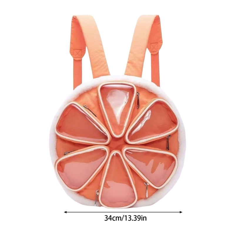 Ita Bag Backpacks Transparent Pins Display Backpacks with Inserts for School Display Satchels Handbag Ita Bag Backpacks Pin Display Backpacks with Inserts