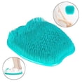 thumbnail image 4 of Limpiador de pies y masajeador de pies de ducha de - Depurador de pies para uso en la ducha - Cuidado de pies para hombres y mujeres (verde), 4 of 5