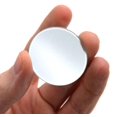 thumbnail image 1 of EISCO Concave Mirror, 1.5" Diameter, 150mm Focal Length - Round Glass 2mm Thick Approx.- Eisco Labs, 1 of 4