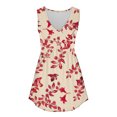 thumbnail image 4 of Shldybc Tank Surmonte les T-Shirts Sans Manches à Imprimé Floral Décontracté pour Femmes de for Women, 4 of 8