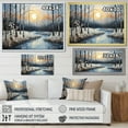 thumbnail image 4 of Designart "Mystic Moonlight Birch Woods III" Tree Birch Canvas Art Print, 4 of 5