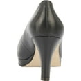 thumbnail image 4 of Women's Walking Cradles Payton Heeled Pump Black Cashmere Leather 9 W, 4 of 6