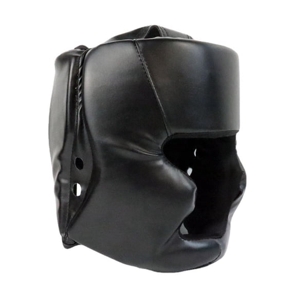 Casco de boxeo unisex con mejillas y cabeza de lucha libre de PU para sparring y kickboxing 50 a 58CM