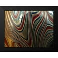 thumbnail image 2 of Grayscale 24x19 Black Modern Framed Museum Art Print Titled - Candy Stripes I, 2 of 5