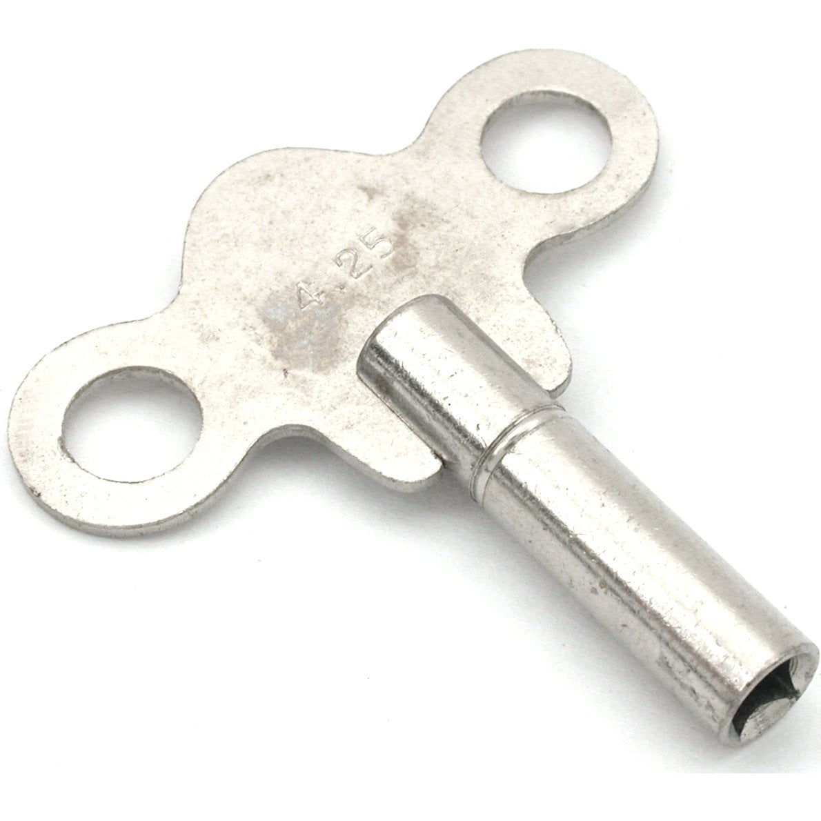 Number 5 ~ 3.5 mm 1.95 "New' Nickel Duel Clock Winding Key 