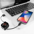 thumbnail image 4 of Cellet Retractable (MFi Certified) Lightning Data Cable, Compatible with Apple iPhone 14 13 12 11 X SE 8 7 6 5 Series, AirPods, iPad Pro Air Mini 4,3,2,1, iPod Touch, Nano - 3 Feet, 4 of 9
