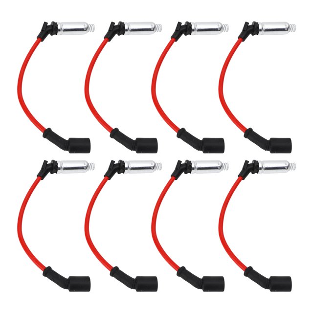 Juego De Cables De Bujía, Antienvejecimiento A Prueba De Abrasión 8 Piezas Profesional 48322R Resistente A Altas Temperaturas Fiable Para Coche ANGGREK Otros