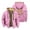 Pink, variant on Josiah Queen Watch Your Mouth Zipper Jacket Long Sleeve Winter Parka Women Men Casual Fashion Coat