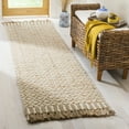 thumbnail image 2 of SAFAVIEH Natural Fiber Johanna Geometric Jute Area Rug, Natural/Ivory, 8' x 10', 2 of 8