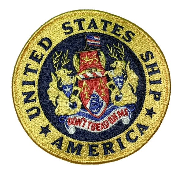 USS America CV-66 Patch – Hook and Loop, 4.5"