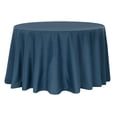 thumbnail image 1 of 1 Pc, Economy Polyester Tablecloth 120" Round - Navy Blue For Occasional Use, One-Time Events, Or Casual Affairs, 1 of 1
