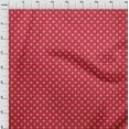 thumbnail image 4 of oneOone Tissu Flex Coton Rouge Matériel de Couture de Noël Tissu Imprimé au Mètre 40 Pouces de Large, 4 of 5