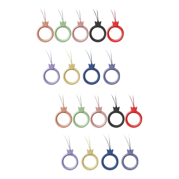 Hytrove Lanyard Secure Phone Camera Keychain Daily Use 18Pcs 3.9*1.2*0.1In