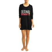 Grinch Women's and Women's Plus Define Naughty Sleepshirt