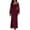Wine, variant on Wedding Guest Maxi Dresses for Women Lace Long Sleeve Sweetheart Neck Cocktail Bride Dress Elegant Ruched A Line Formal Evening Party Gown
