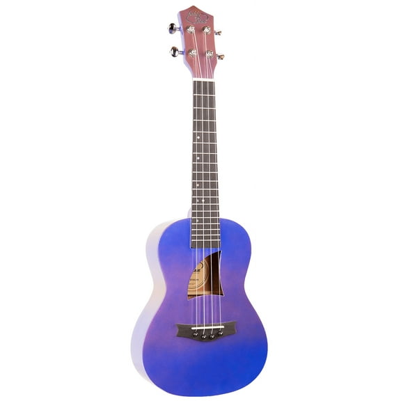 Eddy Finn Ocean King Series Concert Ukulele with Gig Bag, Mystic Hydra
