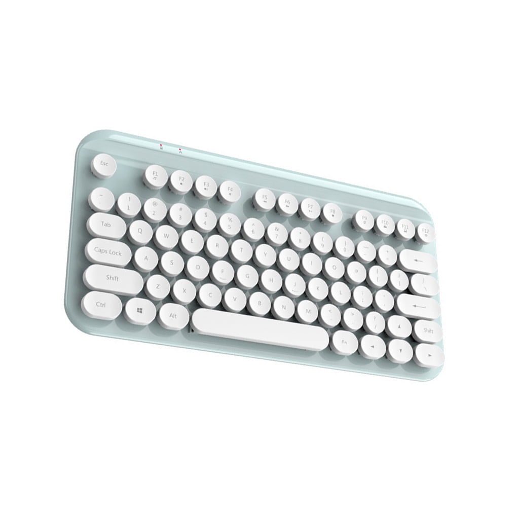 Tmosphere Wireless Keyboard Office Typewriter Mechanical Round Keycap
