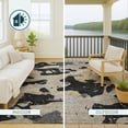 thumbnail image 5 of Addison Rugs Chantille Indoor/Outdoor Transitional Abstract Black Machine Washable Rectangle Rug, 10' x 14', 5 of 8