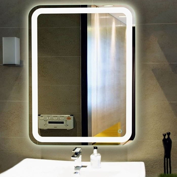 Fab Glasirror Wall Mounted High Quality Led Lighted Smarter Ping Better Living Aliexpress Com