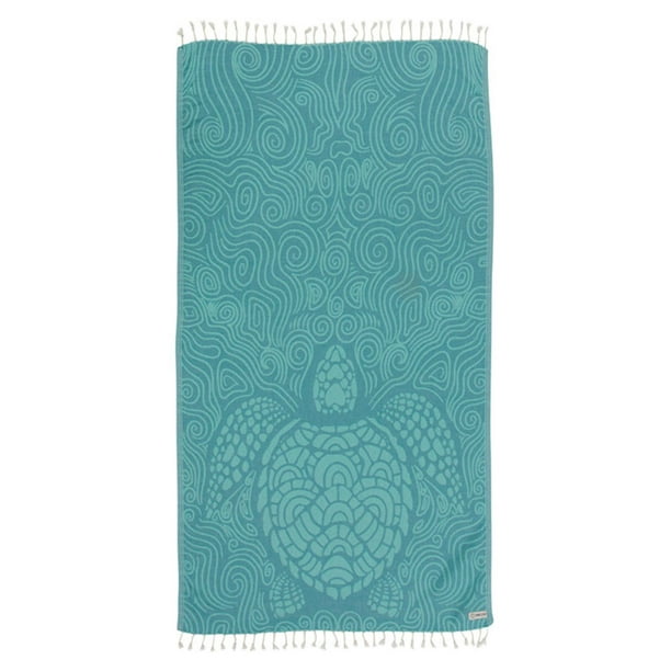 Toalla Sand Cloud de algodón orgánico turco, 89 x 173 cm, sin arena