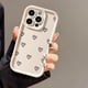 thumbnail image 3 of Funda de silicona líquida para iPhone 13 Fundas iPhone 15 14 16 Pro Max 11 12 Xs X XR 7 8 Plus SE2020 2022 Funda a prueba de golpes con forma de corazón, 3 of 5