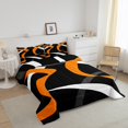 thumbnail image 3 of Erosebridal Geometric Stripe Comforter Sets Queen Size,Abstract Artwork Bedding Queen Comforter Set,Geometry Lines Decor,Reversible,Ultra Soft,3 Pieces, 3 of 7