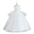 thumbnail image 2 of CSCHome Flower Girls Toddler Formal Dresses with Pretty Tulle for Baby Girls Graduation Party Princess Dress, 2 of 9