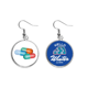 thumbnail image 1 of Productos de cuidado de la salud patrón píldora cápsula Cuelgue la joyería del pendiente del hielo del invierno de la gota Unbranded M, 1 of 3