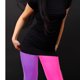 thumbnail image 5 of Medias de moda de doble color con empalme AB, izquierda y derecha - Talla única (rosa, rojo y morado), 5 of 8