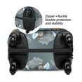 thumbnail image 4 of Gaeub Travel Around The World Elastic Luggage Cover with Concealed Zipper Dust-Proof Luggage Cover Protector - 18-32 inch - Large, 4 of 9
