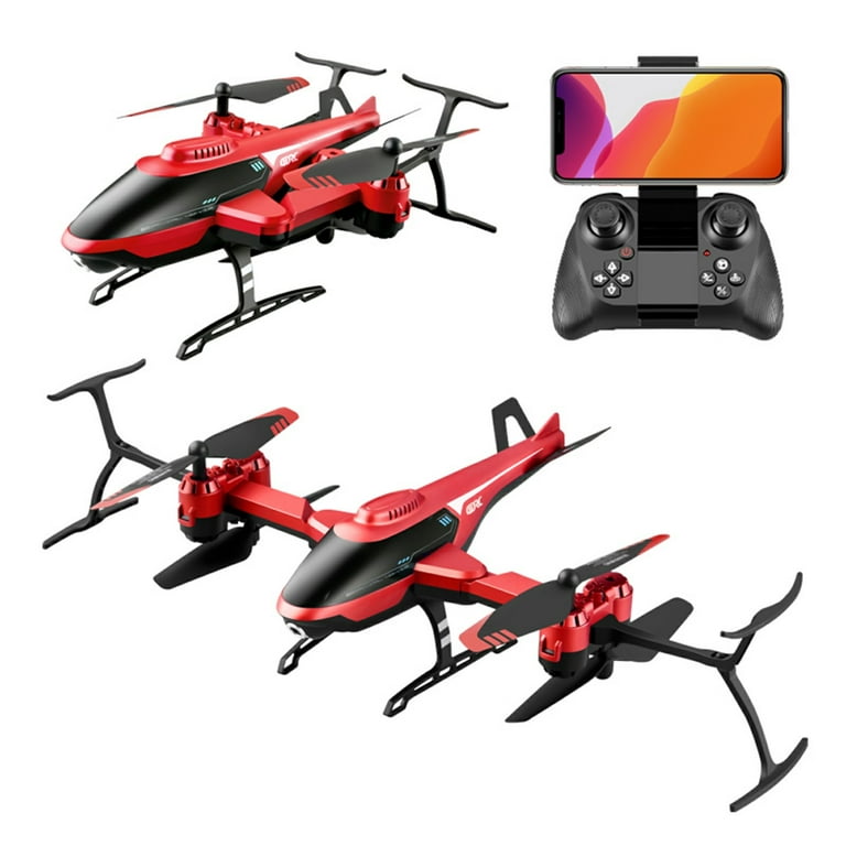 V4 Rc Drone 4k HD Wide Angle Camera 1080P WiFi fpv Drone Dual Camera  Quadcopter Real-time transmission Helicopter Dron Gift Toys