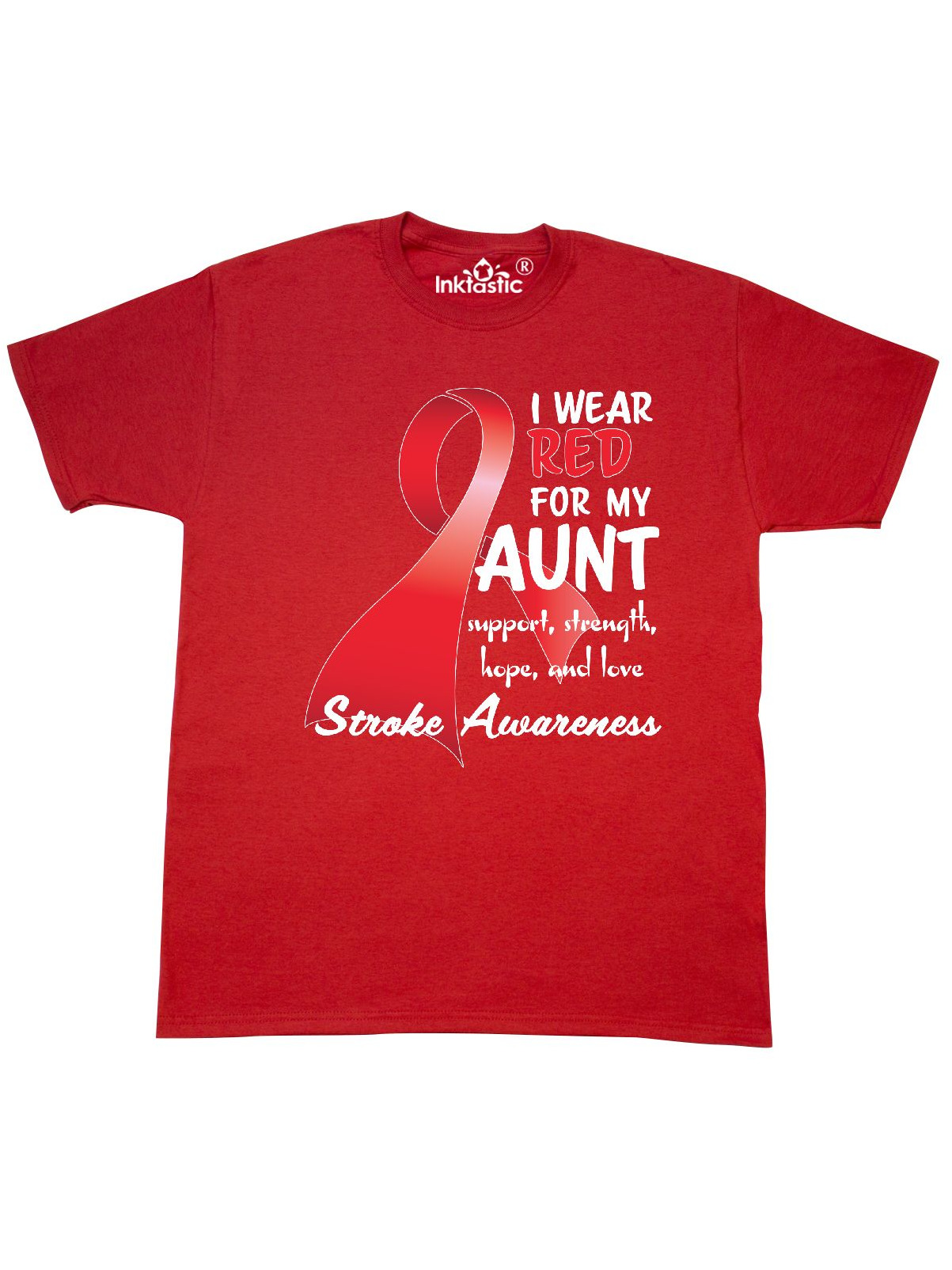 inktastic I Wear Red for My Great Uncle Stroke Awareness Baby T-Shirt