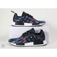 thumbnail image 1 of Ad-id-as NMD R1 Blue Red Camo SAMPLE Athletic Running Shoes Men's Size 9 (B49398), 1 of 6