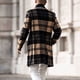 thumbnail image 2 of Men Jacket, Plaid Pattern Polyester Comfortable Coat For Office, 2 of 5