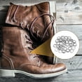 thumbnail image 7 of Uxcell 30Set 1/2" Grommets Eyelets with Washers for Fabric Leather Belts Clothes Bead Cores DIY Project Silver, 7 of 7