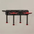 thumbnail image 4 of Safco 2260BL Focal Mogo Wall Rack, Black - 8.5 x 36.75 x 0.97 in., 4 of 9