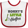 thumbnail image 3 of Inktastic Mommys Little Golfer with Golf Club and Ball Boys or Girls Baby Bib, 3 of 4