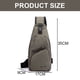 thumbnail image 5 of Mochila bandolera impermeable de un solo hombro para senderismo, 5 of 5