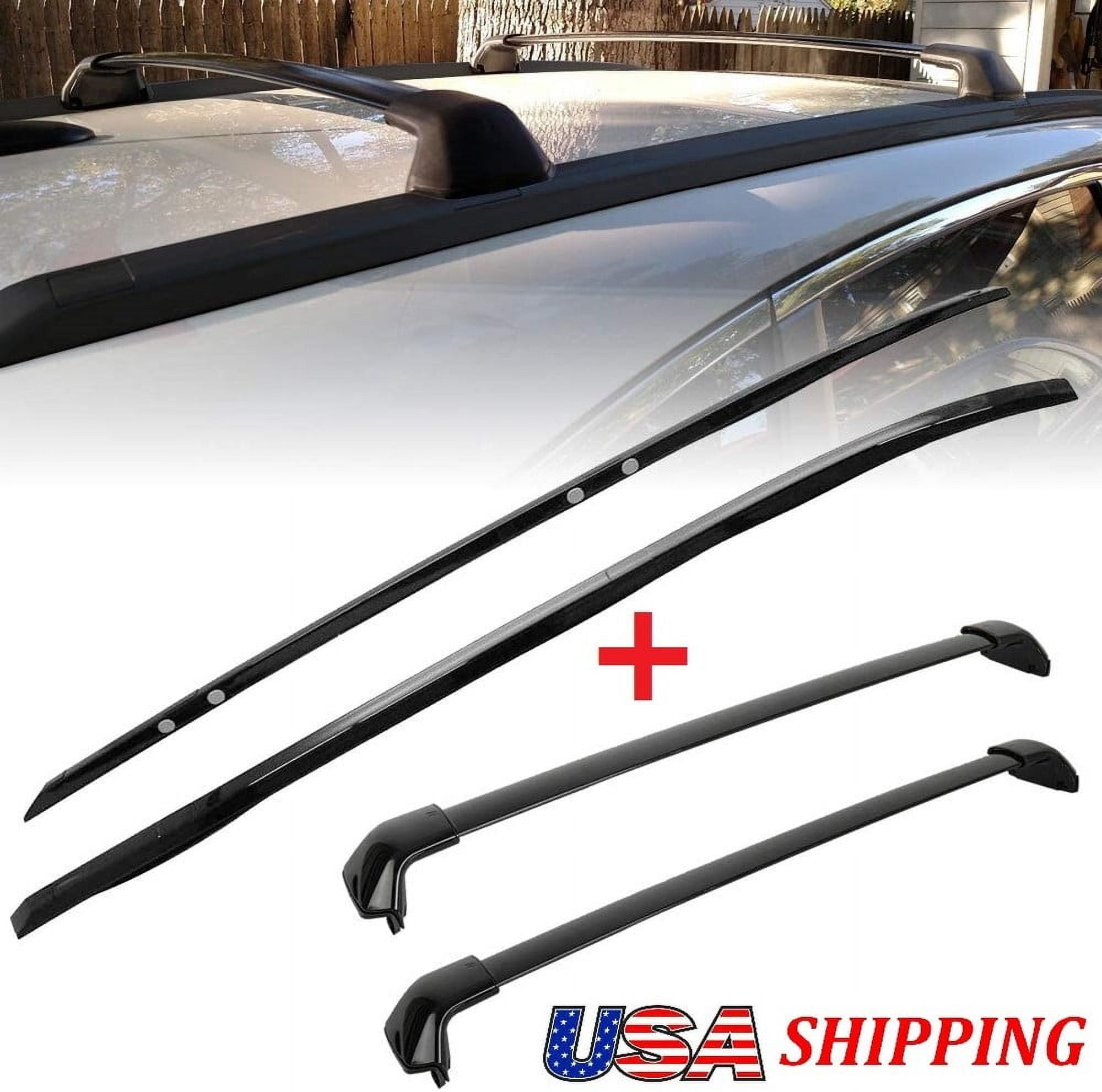 4Pcs Roof Rack Cross Bar Side Rail for 2012-2016 Honda CRV CR-V Luggage OE Style