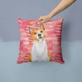 thumbnail image 2 of Love Design with Dog Fabric Decorative Pillow, 2 of 4