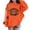 T1304 Orange, variant on Likimi Toddler Girls Hoodies Hooded Graphic Print Long Sleeve Sweatshirt For Girls Spring Autumn Fashion Pullover With Pocket Black Size 18-24 Months