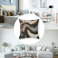 thumbnail image 5 of BANET of 2 Throw Pillow Cover, Short Plush Pillow Case Cushion Cover for Home Sofa Couch Living Room Decor - Rustic Red Black 20x20in, 5 of 7